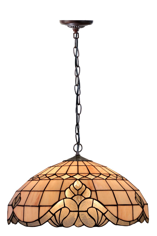 Large 20 " Vienna Baroque Style Tiffany  Pendant Light Down light