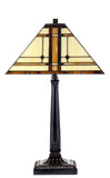 Large Tradional Mission Style Tiffany Table Lamp