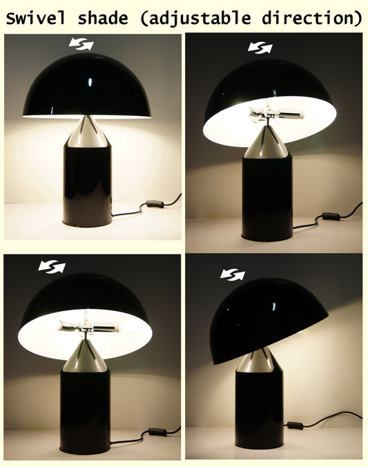 High Quality Designer Creative Modern mushroom Table Lamp*Swivel shade (adjustable direction)