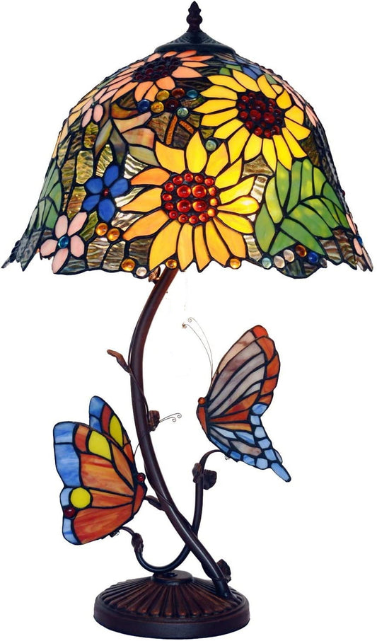 Eye-catching collection@ 16" inches Sunflower Style Tiffany Table Lamp @ Limited Stock only