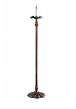 Joanne Tiffany 20" Dragonfly & Lotus Stained Glass Tiffany Floor Lamp