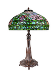 Timeless Collection@ Huge 18 inches Peony Style Tiffany Table Lamp