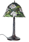 Limited Edition@16" Large Pink Lotus  Tiffany Table Lamp