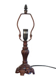 Metal Vintage Lamp Base  for 8" Wide Tiffany Mini Table Lamp