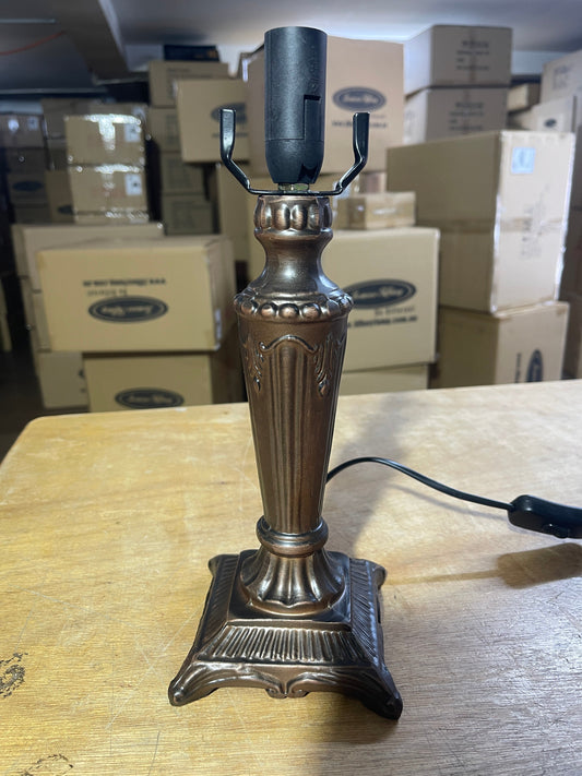 1 Lights  Vintage Lamp Base  for 10" -12"Tiffany Table Lamp