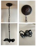 16" Flower Desert Rose Style Tiffany  Pendant Light