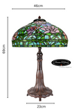 Timeless Collection@ Huge 18 inches Peony Style Tiffany Table Lamp