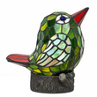 "Happy Bird" Tiffany Leadlight Art Deco Stained Glass Accent Lamp