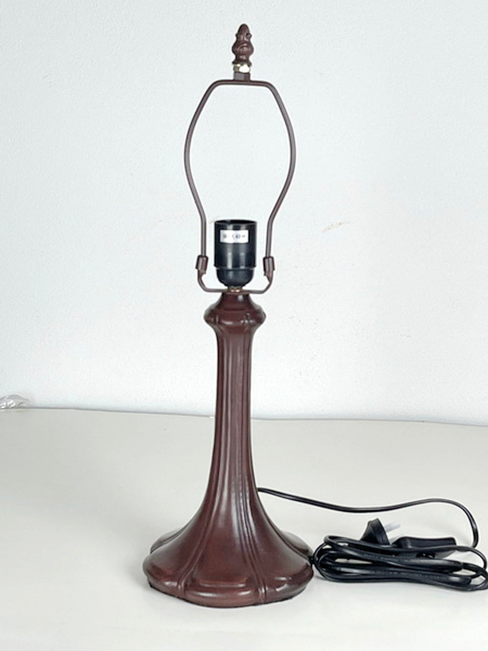 1 Lights  Metal Vintage Lamp Base  for 10" -12"Tiffany Lamp Shade