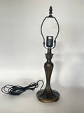 1 Lights Vintage Lamp Base  for 10" -12"Tiffany Lamp Shade