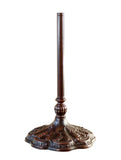 Antique Style Premium 2-Light Floor Lamp Base for 18"–22" Large Tiffany Shades