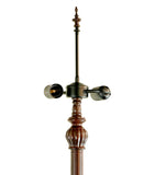 Antique Style Premium 2-Light Floor Lamp Base for 18"–22" Large Tiffany Shades