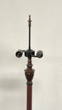 Vintage Style 2-Light Metal Floor Lamp Base  for 16"- 20" wide Tiffany Lamp shade
