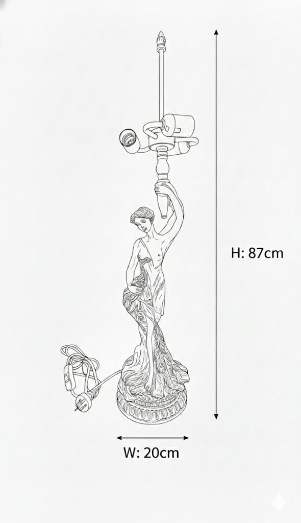 Huge 20" Dragonfly  Stained Glass Tiffany Table Lamp with Lady peacock Base