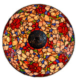 Timeless Collection@ Huge 18 inches Oriental Poppy Style Tiffany Floor  Lamp