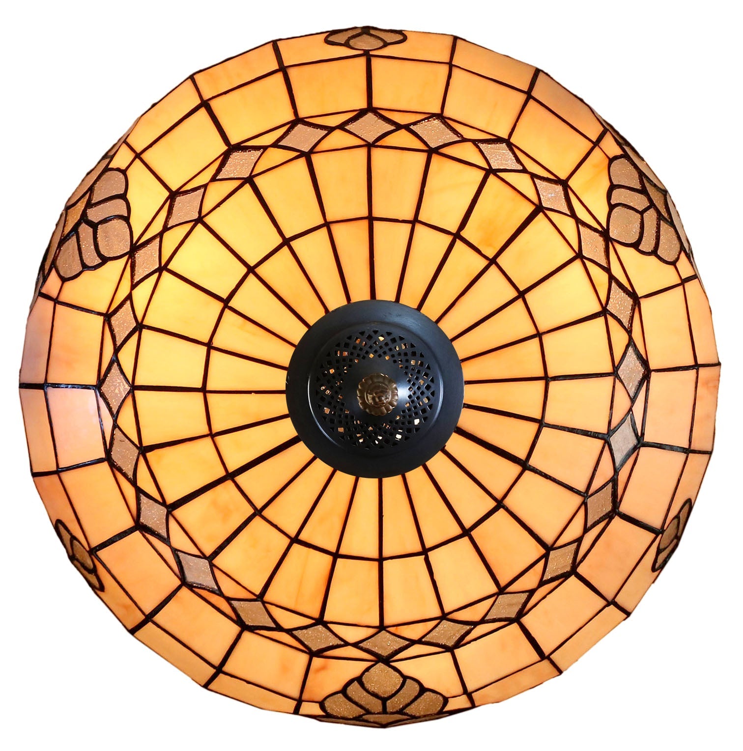 Hugh 20" Vienna Baroque Style Tiffany Floor Lamp