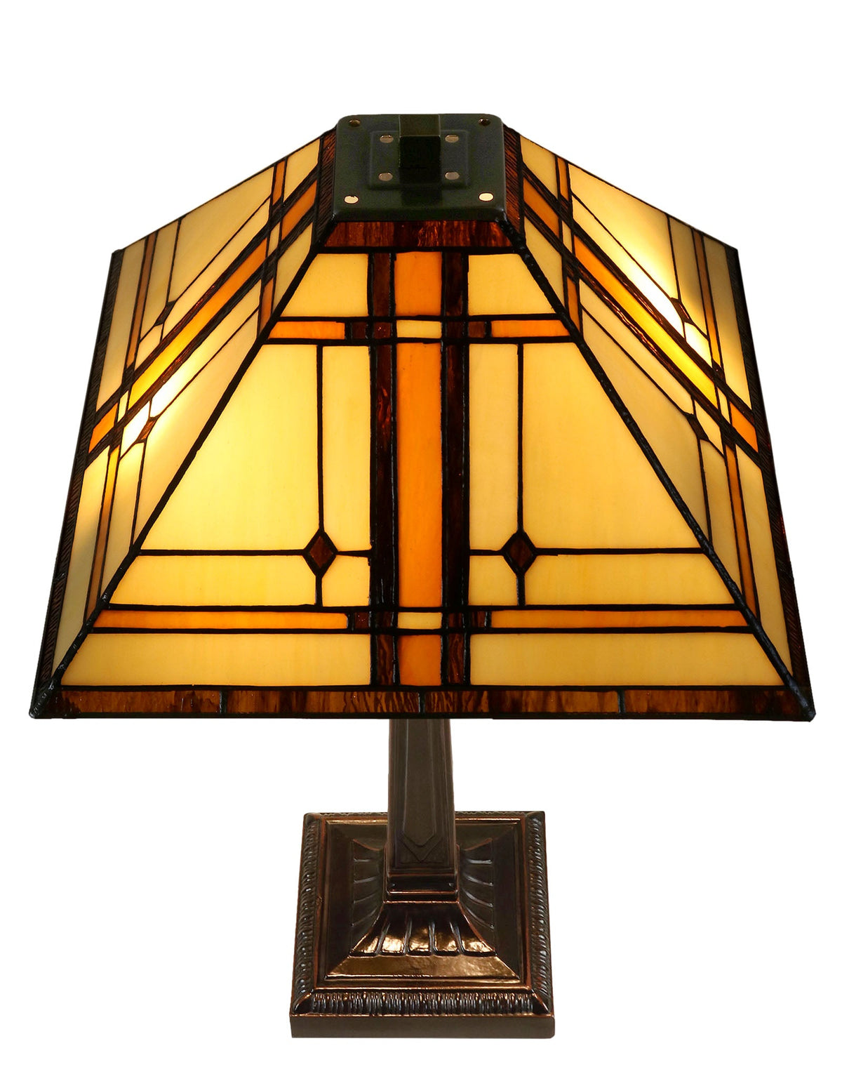 Mission Style Tiffany Lamp