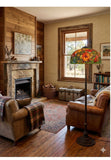 Limited Edition Grand 20" The Iconic Oriental Poppy Stained Glass Floor Lamp