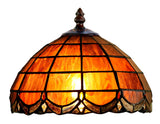 Classical 8"  Amber Tiffany Table Lamp