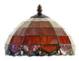 Classical 8"  Amber Tiffany Table Lamp