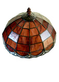 Classical 8"  Amber Tiffany Table Lamp