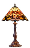 Amazing 12"  Water Lily Style Tiffany Bedside Lamp