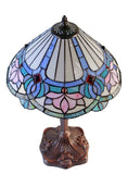 Exquisite 14" floral-inspired design Tiffany Table Lamp