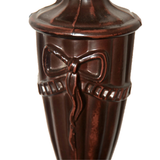 20" Dragonfly & Lotus Tiffany Style Floor Lamp – Handcrafted Stained Glass Art Lamp