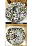 Gorgeous Huge Joanne Tiffany 20" Apple Blossom Flower Tiffany Floor Lamp
