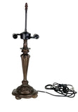 14" Traditonal Blue Dragonfly Tiffany Table Lamp
