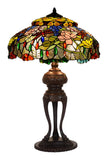 Limited Edition@Huge Tiffany Reproduction Traditional Dragonfly Table Lamp