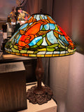 Rare 18" inch Tiffany reproduction  Koi Table Lamp@ONLY 1