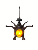 Legend Collection@16" Tiffany Flower Black-Eyed Susan Table Lamp  With "Turtleback Tile" Lighted base