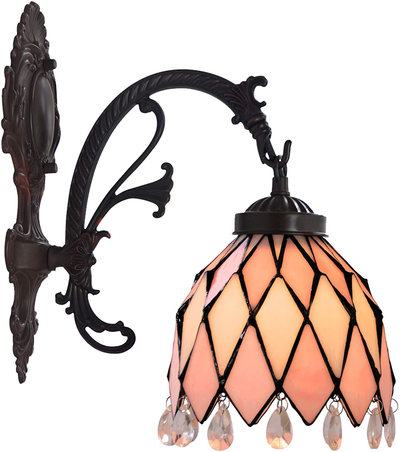 Pink Tiffany Wall lights Down lights wall Sconce