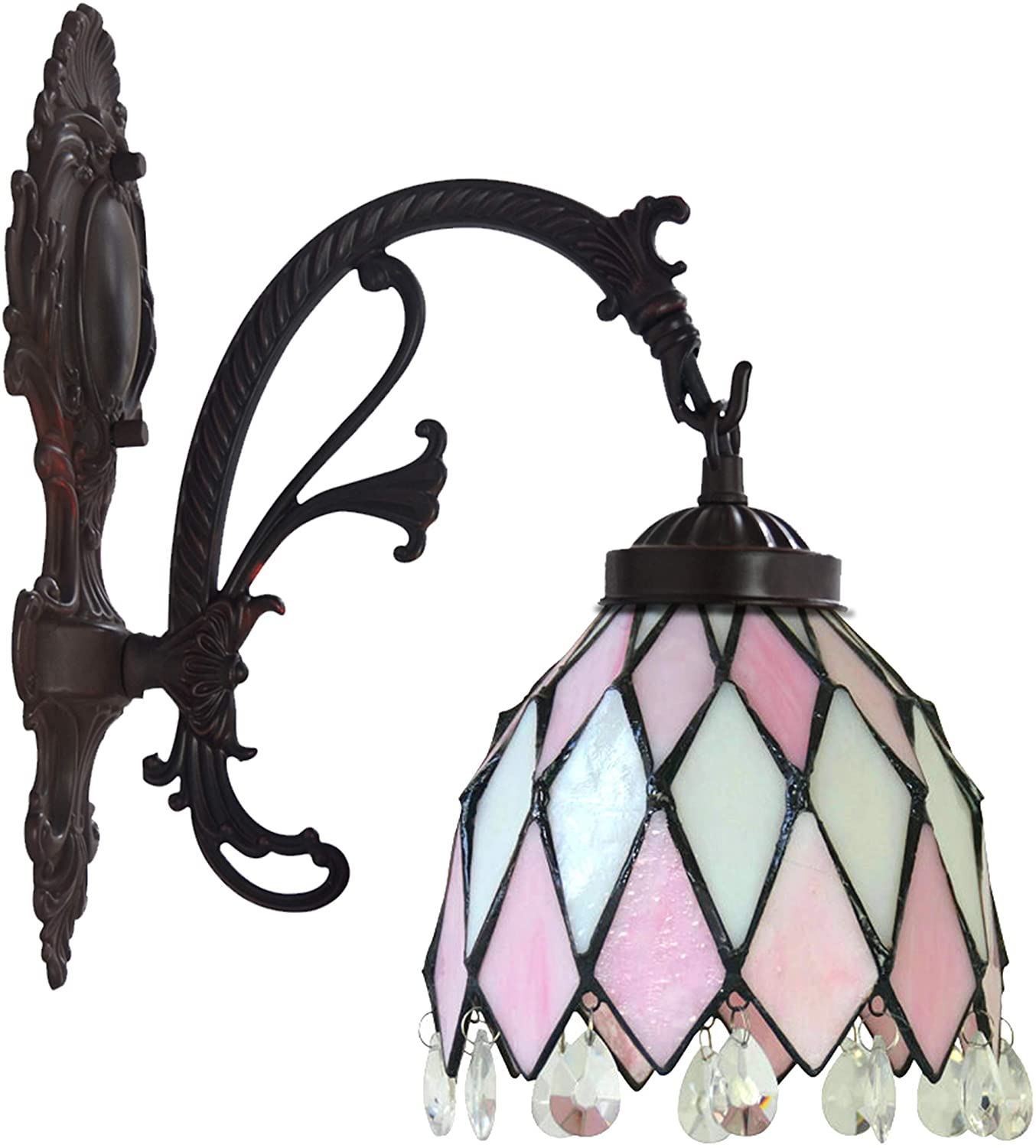 Pink Tiffany Wall lights Down lights wall Sconce