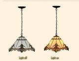 17" Jewel Carousel Stained Glass Tiffany Pendant Light