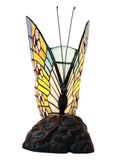 Cute Butterfly  Tiffany Leadlight Stained Glass Art Deco Table Lamp