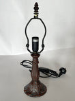 Metal Vintage Lamp Base  for 8" Wide Tiffany Mini Table Lamp