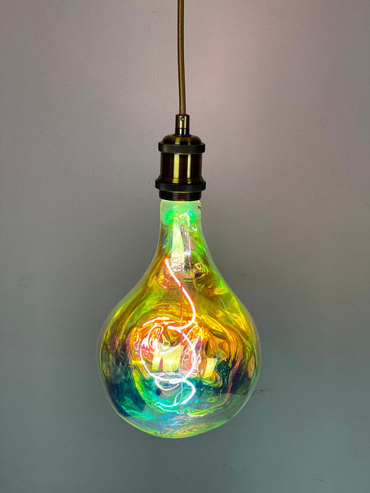 Vintage Led pendant light with EXTRA LARGE Jumbo E27 LED Filament Vintage Globe Warm Light 4W E27