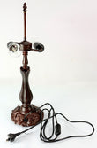 2 Lights  Metal Vintage Lamp Base  for 16"Tiffany Table Lamp
