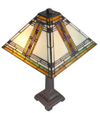 Large Classical Mission Style Tiffany Table Lamp