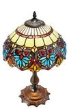 Elegant12"  Boheme Style Tiffany Bedside Lamp