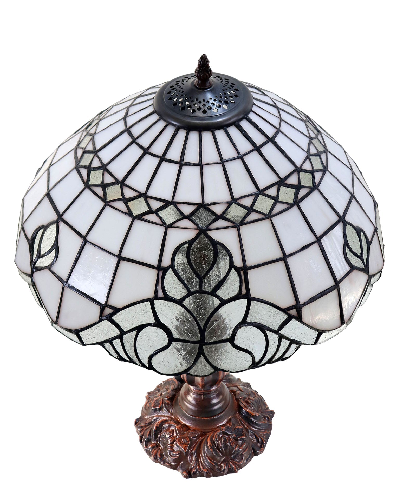 16" Large Vienna Victorian Style Tiffany Table Lamp