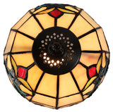 8" Victorian Style Joanne Tiffany Mini Table Lamp