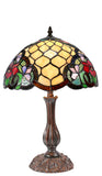 12" Alicia Tiffany Tiffany Bedside Lamp