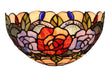 Rose  Style Tiffany Wall Sconce