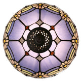 12" Waratah Style Tiffany Bedside Lamp