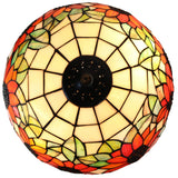 Large 16" Large Sunflower Style Tiffany Table Lamp