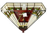 Classical Mission Stained Glass Tiffany Wall Light Wall Sconce
