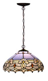 Amazing 12" Waratah Style Stained Glass Tiffany Pendant Light